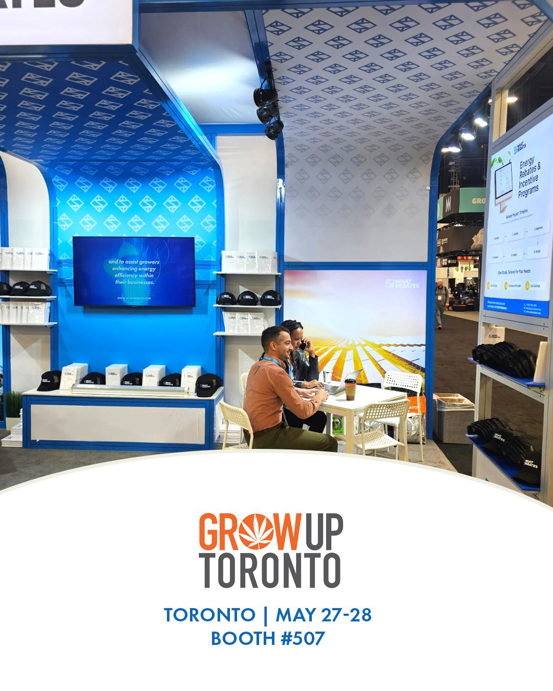 What Rebates at GROWUP Toronto