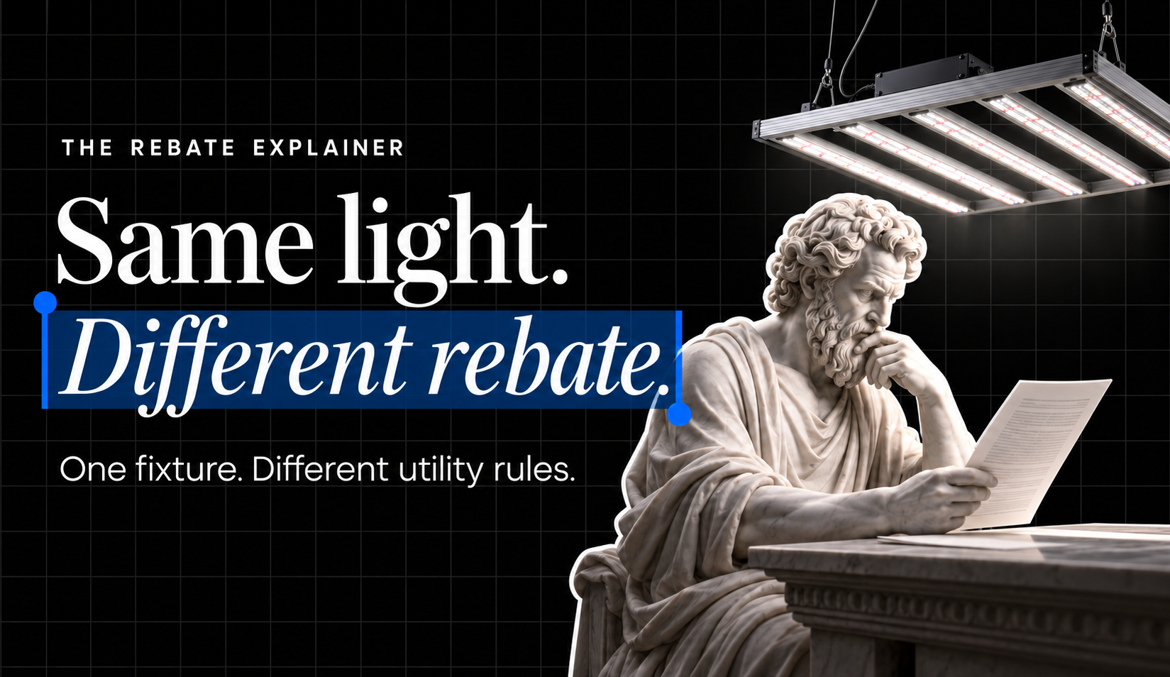 Why the Same Grow Light Can Qualify for Different Rebates