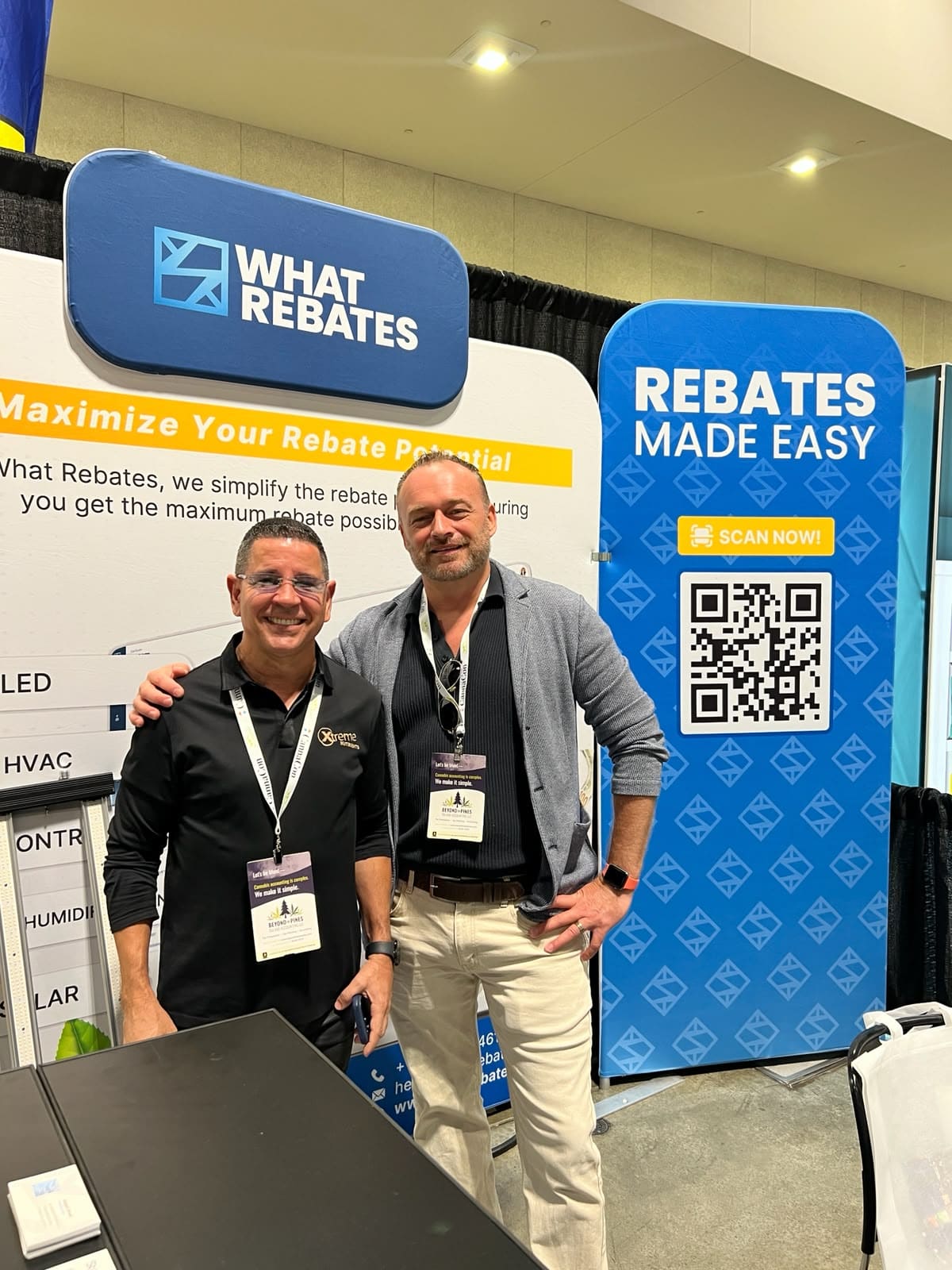 What Rebates team and partners at CannaCon Midwest 2026