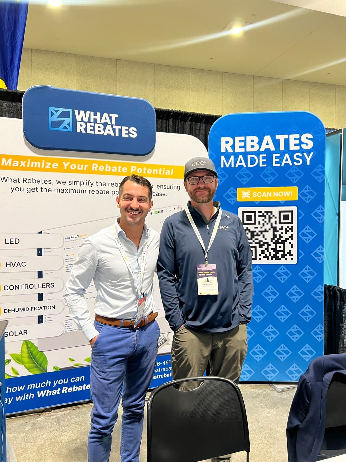 What Rebates team and partners at CannaCon Midwest 2026